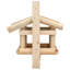 Stansfield Wood Hanging Hopper Bird Feeder