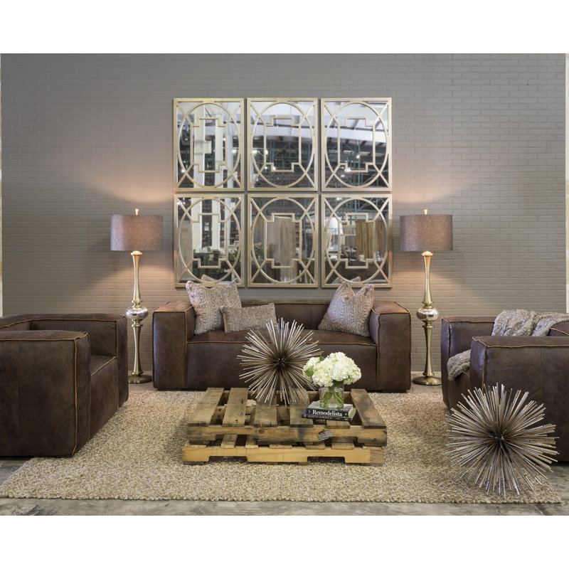 Stephanie 67'' Antique Brass Traditional Floor Lamp