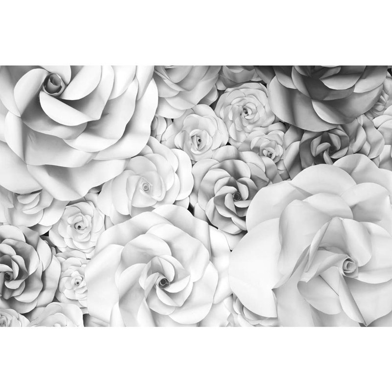 Abstract Floral Peel & Stick Border, 100" L x 144" W