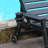 1PC HDPE Patio Chaise Lounge Chair With 4-Position Adjustable Backrest For Poolside, Deck, Beach, Backyard-631497507