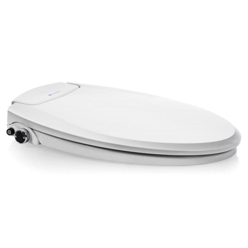Brondell Swash Ecoseat White Round Bidet Toilet Seat