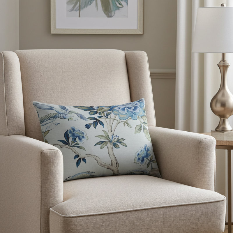 Elyssa Pillow Cover & Insert, Throw Pillow, 16" x 16"