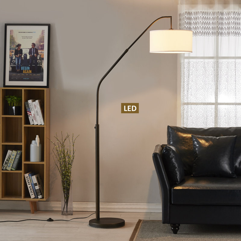 Choate 80'' Arched Floor Lamp, Oil Rubbed Bronze