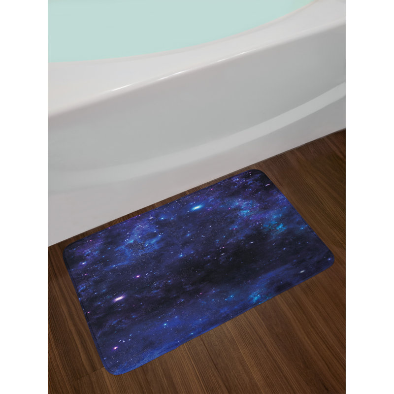 Tapis de bain abstrait astronomie Sky