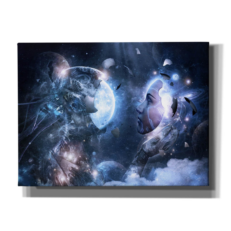 «Introspection» par Cameron Gray, H 12 po x l 16 po x P 0,75 po