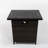 28inch Wicker Square Fire Pit Table-106543958