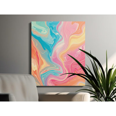 Deeko Wrapped Canvas Print
