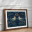Flowers and Birds Pattern by William Morris - Picture Frame Graphic Art Print on MDF-55576252-55576254