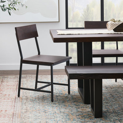 Brooks Industrial Dining Chairs, Set of 2