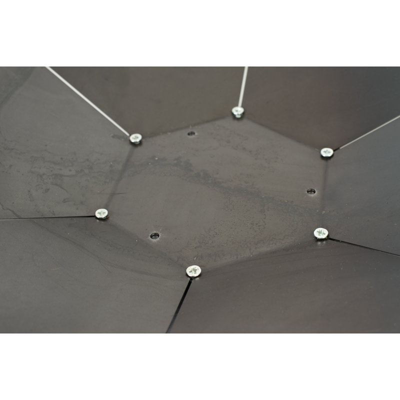 Horgan Hexagon Steel Wood Burning Smokeless Fire Pit