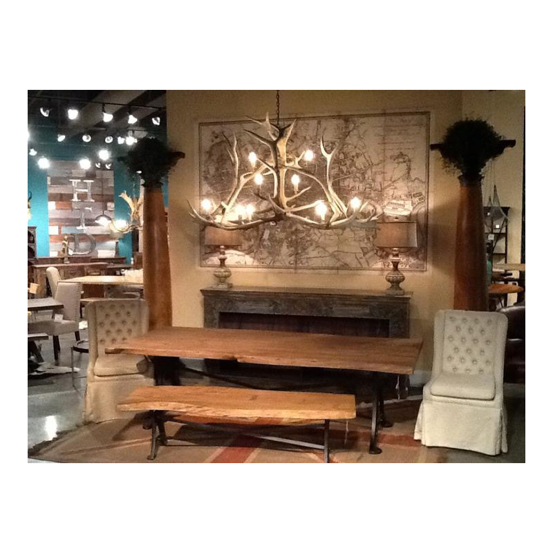 Larkin 10 - Light Chandelier, Sun Bleached