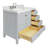 Cambridge Single Bathroom Vanity with Carrara Marble Top-88398720