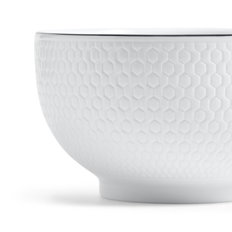 Gio Blue 4.3in Bowl Blue Line