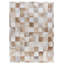 Natural Hide Hand Woven Cowhide Checkered Area Rug-25306991