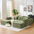 8-Piece Modular U-Shaped Sectional Sofa