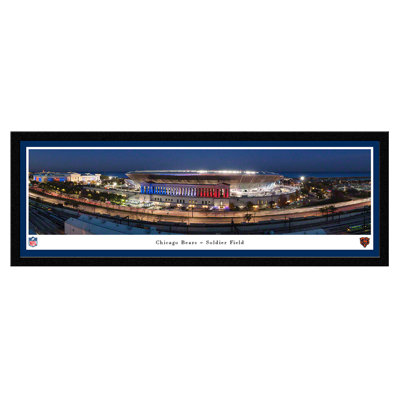 " Chicago Bears - Soldier Field " by James Blakeway Print