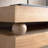 Narrow Console Table, Slim Entryway Table, Small Space Sofa Table, 52 Inch Hallway Table, Wood Console Table With Bead Detail, Rustic Modern Console, Natural Wood Finish Table, Minimalist Foyer Table.
