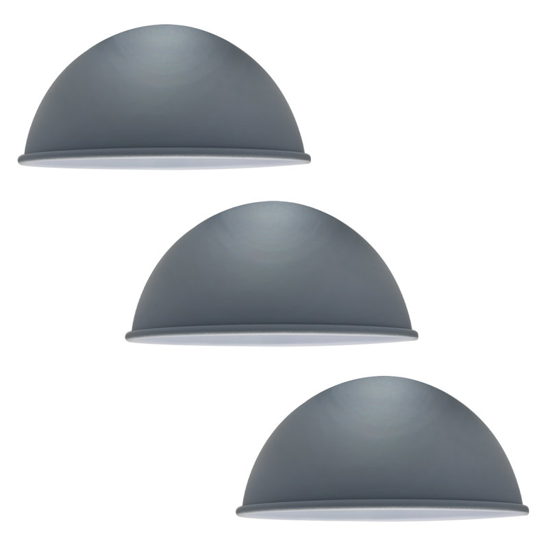 Bertolt 14cm H Metal Lamp Shade ( Uno ), Grey