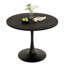 Table de salle à manger de 100 cm (39,4 pouces), alliant style Mid-Century, conception résistante à l'eau et structure en métal