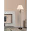 Bratton 155cm Traditional Twist Pewter Black Floor Lamp