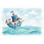 Murale de bateau pirate-2132531943-2132531942