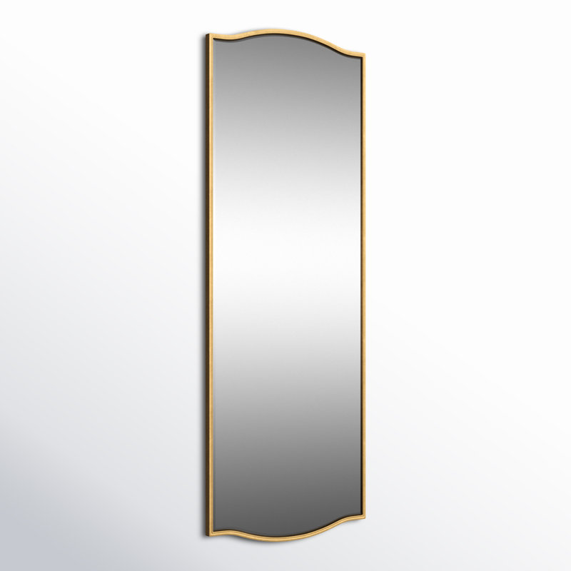 Meagan Mirror, 48" x 18", Gold