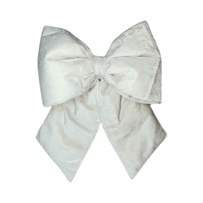 Vickerman Plush Velvet Christmas Bow