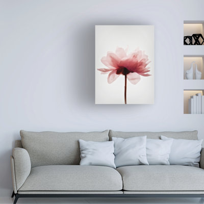 Art sur toile pivoine rose Bolz