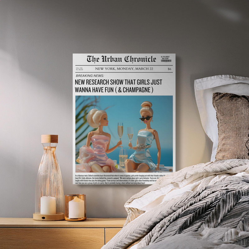 Wrapped Canvas Print Set, 15x30