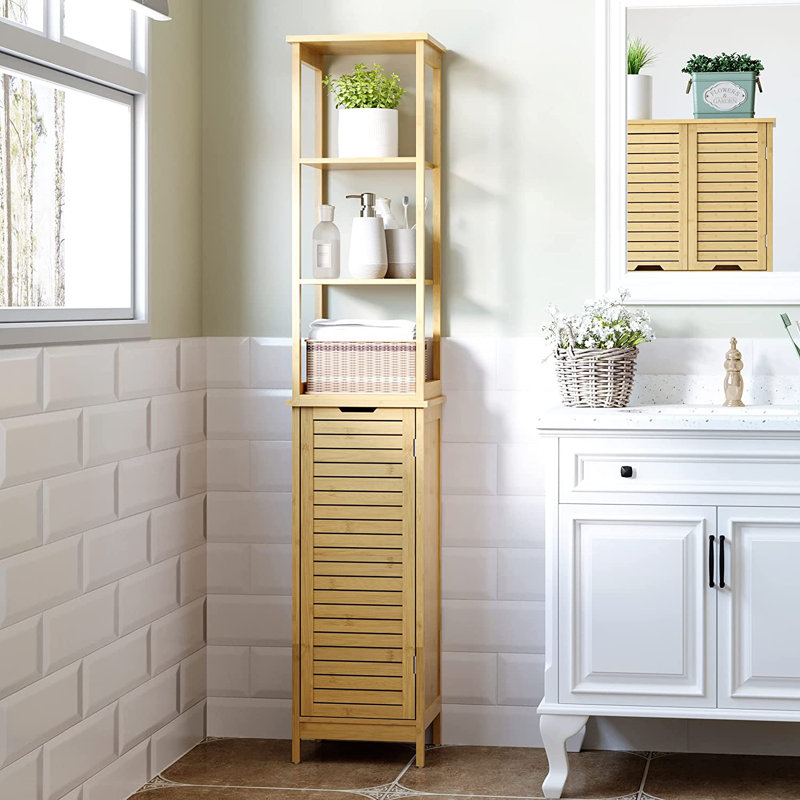 Kingston Bamboo Freestanding Bathroom Cabinet