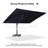 Jordin 11' x 15' Rectangular Cantilever Umbrella，Without Base-622246107