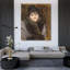 "Portrait de madame X" par Marie Bashkirtseff - Art mural sur toile tendue avec châssis-1874368358