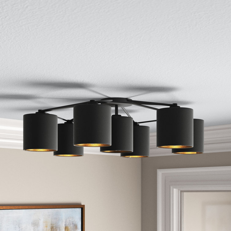 Kappler Polyester Semi Flush Mount