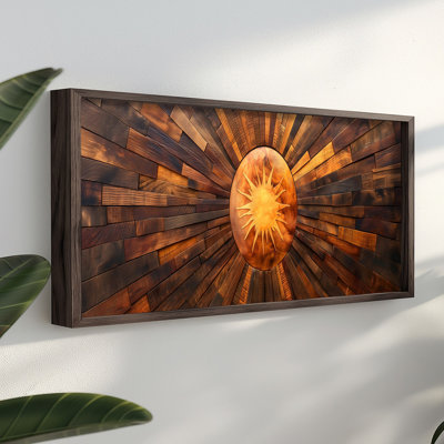 Elegant Decorative Framed MDF Painting, 47.2 x 15.7 x 0.1 inches | 100% MDF with 3 mm Thickness, 100% Spruce Frame | UV Printed Artwork, Perfect for Living Room, Bedroom, or Office Decor, Stylish and Durable
