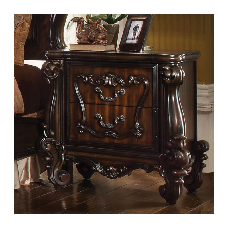 Table de chevet Versailles, Brun