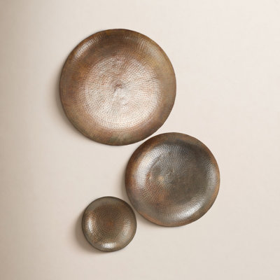 Metal Disk Wall Decor