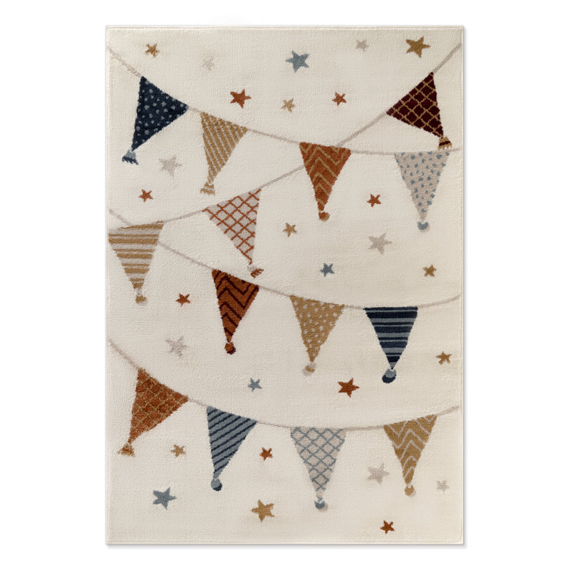 Adventures Children's Rug by Hanse Home - Play Rug, Crawling Rug, Modern Playful Design, Soft Rug Children's Room, Teenager's Room, Living Room