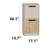 Alazhia 17.17'' Wide Accent-1144513130