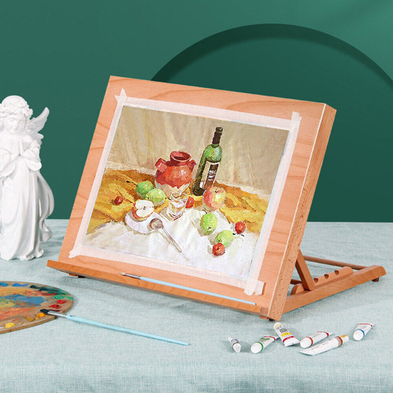 Tableau de dessin d'art en bois réglable