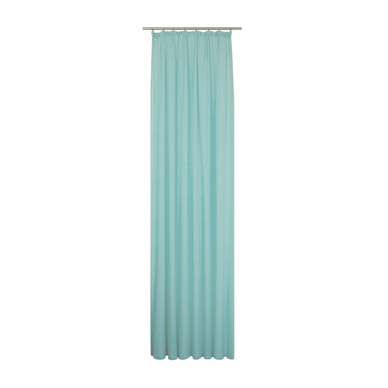 Peck Pencil Pleat Room Blackout Single Curtain, 142cm Width x 150cm Drop, Brown