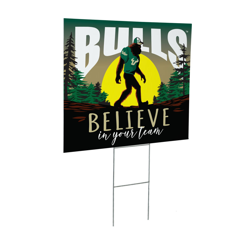 Université de South Florida Yard Sign, Bigfoot