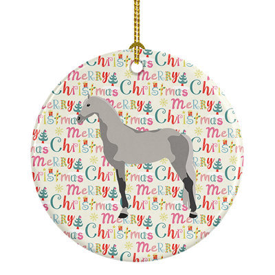 2.8'' Ceramic Animals Hanging Figurine Ornament