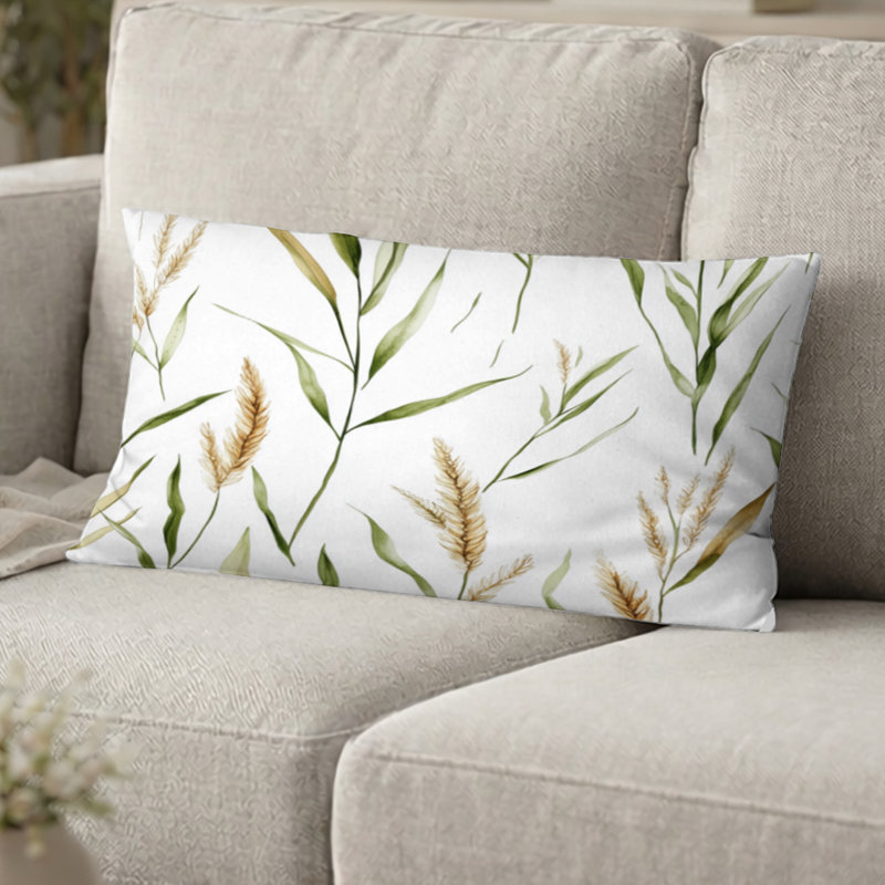 Coussin Floral, H 12 po x l 20 po