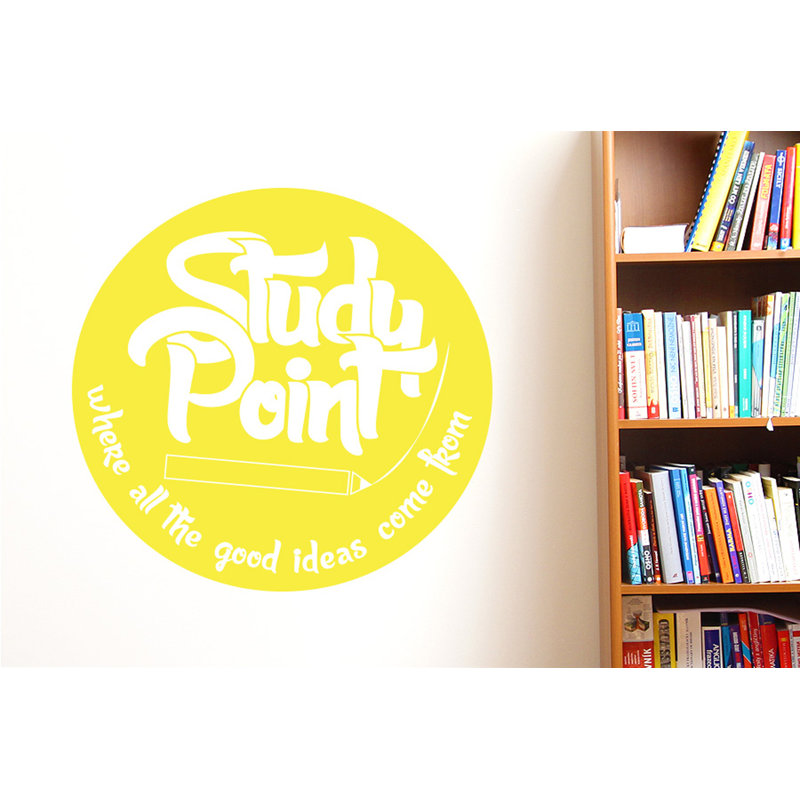 Wall Decal, Bright Yellow