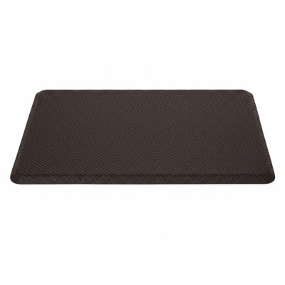 Tapis de cuisine rembourré anti-fatigue, antidérapant et résistant à l'eau pour lavabo de bureau d'évier 17,3 x 28 po