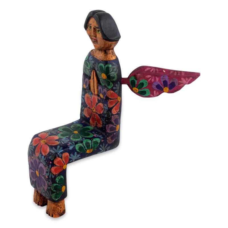 Figurine artisanale en pin