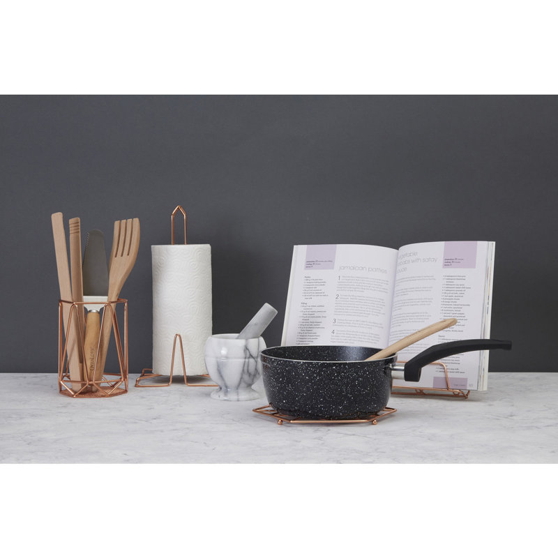 Vertex Iron Freestanding Paper Towel Holder