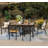6 - Person Patio Dining Set with Rectangular Table