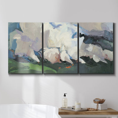 Watercolor Playground I - Multi Piece Framed Canvas