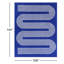 Simba Hand Tufted Wool Geometric Area Rug in Blue-180550301